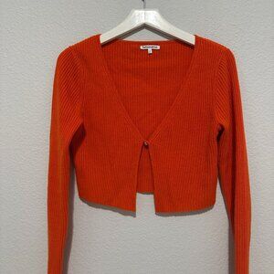 Reformation Orange Sweater